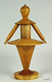 Figur 3a - Weißer Tänzer
