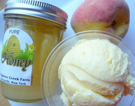 honey peach ice cream 2