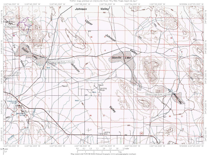 2 New Johnson Valley Trails! Crowbar and Shaft Canyon