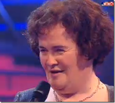 Susan Boyle Appears Happy Losing To Diversity