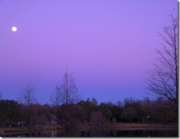 walking in sunset and moon 026