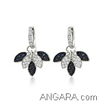 Blue-Sapphire-and-Diamond-Leaf-Hoop-Danglers-in-14k-White-Gold_BEW0182S_Reg Blue-Sapphire-and-Diamond-Leaf-Hoop-Danglers-in-14k-White-Gold_BEW0182S_Reg