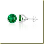 Solitaire-Round-Emerald-Martini-Studs-in-14k-White-Gold-(5-mm)_