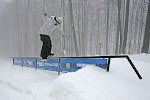 Rick Osborne on the Suburban Blend street style rail