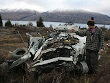 Mike's Ute after going off the road. http://kjlphotography.com/