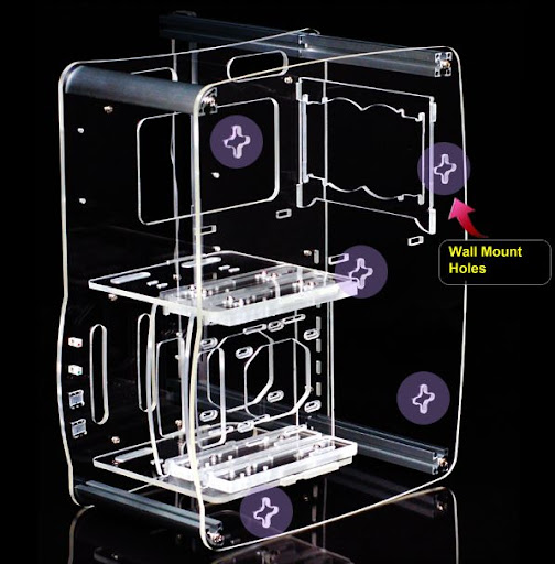 Clear Acrylic Open Bench Computer Case For Atx Matx Itx On Popscreen