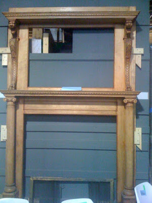 Antique Mantle Brownstone