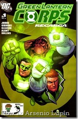 P00318 - 310 - Green Lantern Corps Recharge #1 P00318 - 310 - Green Lantern Corps Recharge #1