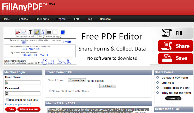 Create Pdf Form Fill Out