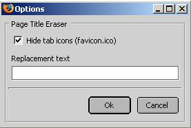 Page Title Eraser Config Page Title Eraser Config