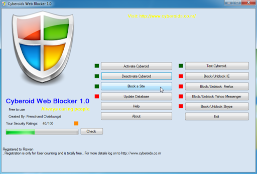 It is a free application that can prevent your children from accessing ... It is a free application that can prevent your children from accessing ...