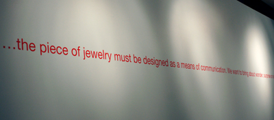Gijs Bakker quote on jewelry design