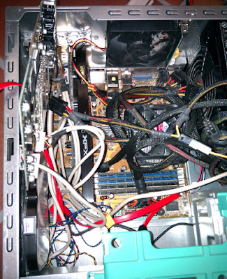 Gutting an old PC for re-usable parts
