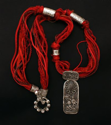 Souls Medal of Honor Fine Silver and Ribbon Necklace