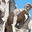 Modern statue at Sagrada Família