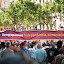 Protesters wanting Barcelonas independence from Spain