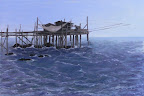 Traboccho a Fossacesia, 2008, 80 x 100 cm SOLD