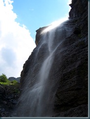 Angelic water fall (Bridal veil left chute)