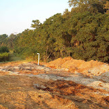 Installation of a Landfill Gas vent trench