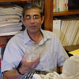 George Kokoth at his retirement party as AEM's Accountant