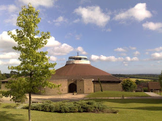 Worth Abbey on a Sunny Day
