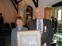 Michael Good Receives His Bene Merente Medal