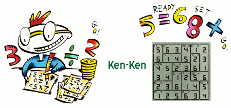 Viajando pelo mundo da matemática: Ken-Ken: O irmão mais novo do jogo Sudoku