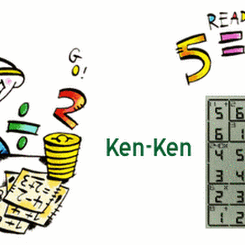 Ken-ken: um jogo de lógica e intuição - O ken-ken é um jogo formado por uma  grade