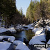 . . .February 29th -- One of the many snow covered creeks near the northwest entrance of Yosemite National Park. . .