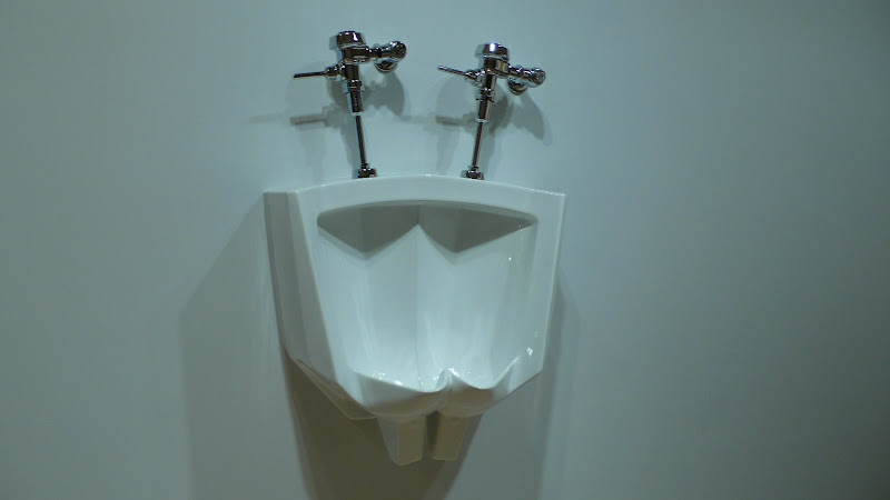 love seat, uh, I mean urinal
