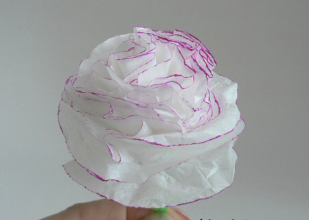Хартиени цветя – карамфили