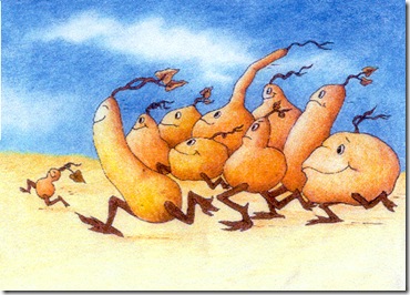 running of the gourds