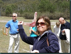 Anki kastar bumerang