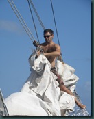 Andy samlar ihop segel