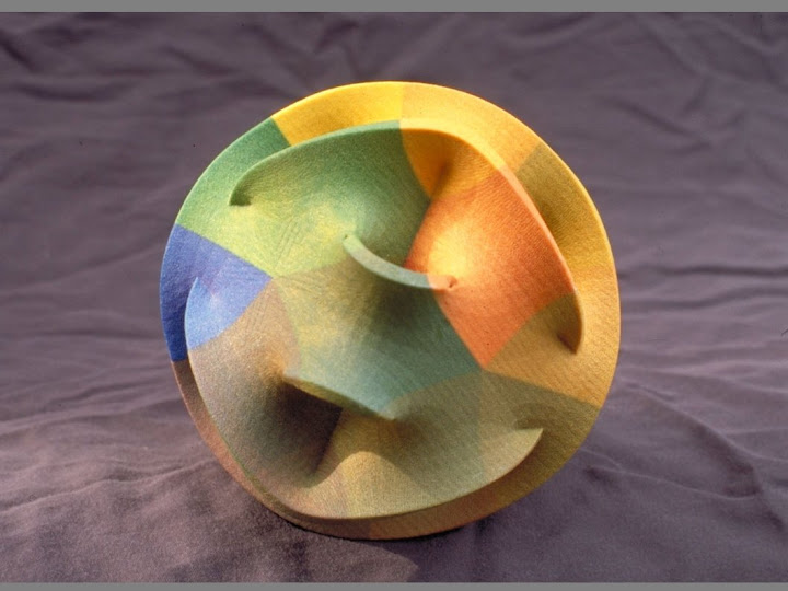 3-D Color Print -- Calabi-Yau Manifold