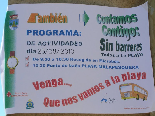Cartel de Presentación del Programa "Contamos Contigo - Sin Barreras" Cartel de Presentación del Programa "Contamos Contigo - Sin Barreras"