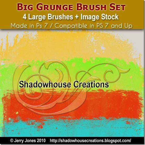 Big Grunge Brush Set