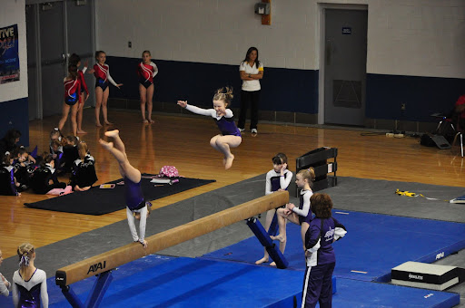 Natalie shows off the "hops"