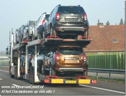 Dacia Duster op transport 04