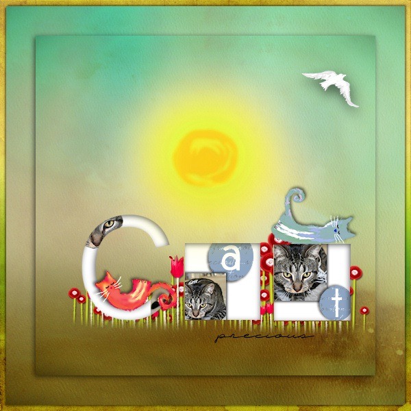 digital scrapbooking freebies   Happy Cat, Sales, Tips, Coupon, and Freebie