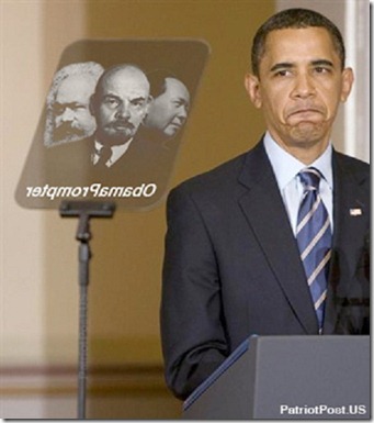 Obama Marxist-Teleprompter Obama Marxist-Teleprompter