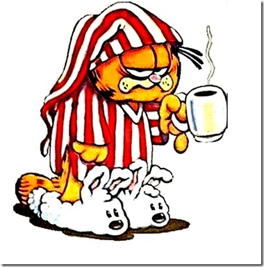 Garfield cup coffee lg