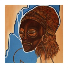 Peintures inspiration afrique, ethnique, arts premiers