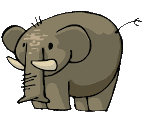 Elephant, thème du cirque et des animaux d'afrique Elephant, thème du cirque et des animaux d'afrique