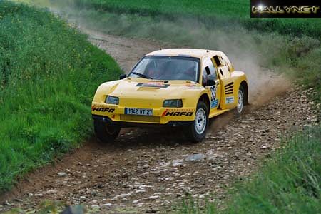 Alain Sinégre et Julien Rivière - Proto Rivet 4x4 V8 Porsches