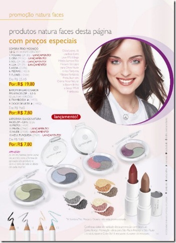 faces maquiagem