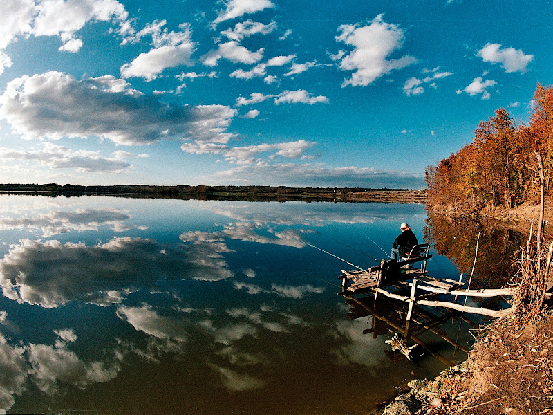 Pescando en Serbia Pescando en Serbia