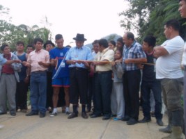 GOBIERNO PROVINCIAL INAUGURA PUENTE EN CUNGUIME