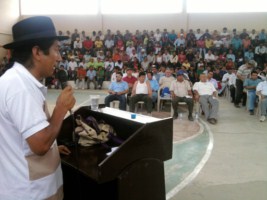 MINEROS DE LA PROVINCIA APOYAN ORDENAMIENTO TERRITORIAL