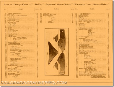 Creelman Money maker A parts p73